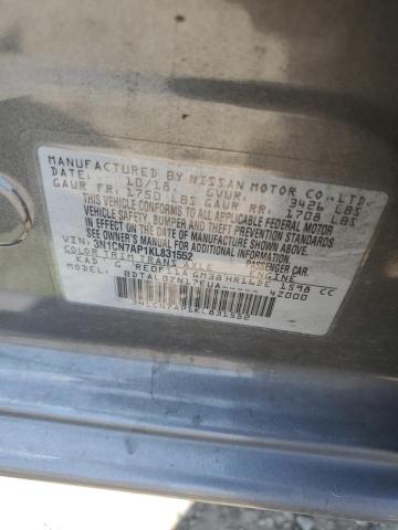3N1CN7AP1KL831552 Nissan 2019