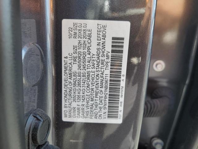 5FNYF6H21NB096711 Honda j35y6