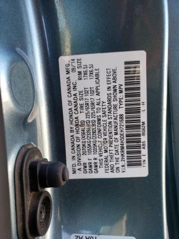 2HKRM4H50EH721688 Honda k24z7