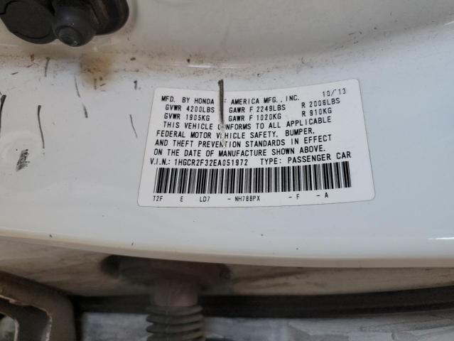 1HGCR2F32EA051972 Honda k24w1