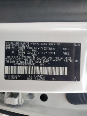 2T2BAMCA6RC039661 Lexus t24a-fts