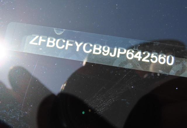 ZFBCFYCB9JP642560 Fiat 2018