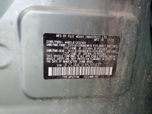 JF2SJAHC3EH526563 Subaru 2.5na u5