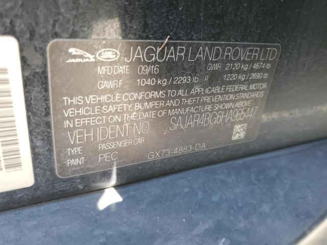 SAJAR4BG6HA965447 Jaguar gtdi lev2 ulev
