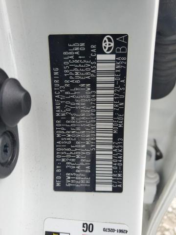 5YFBURHE0EP047043 Toyota 2zr-fe