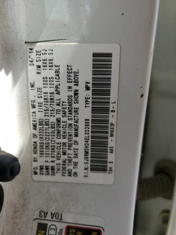 5J6RM3H34EL033899 Honda CR-V LX