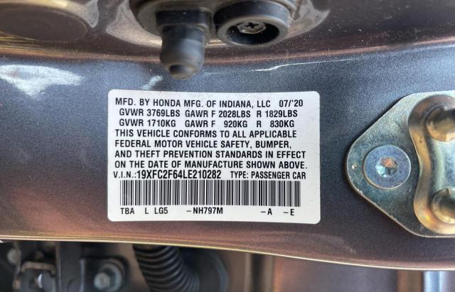 19XFC2F64LE210282 Honda Civic Lx