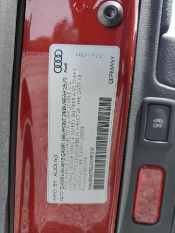 WAUENCF55JA009314 Audi A5