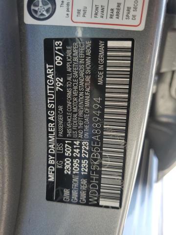WDDHF5KB5EA889494 Mercedes-Benz 2014