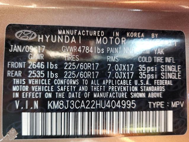 KM8J3CA22HU404995 Hyundai t-gdi gamma