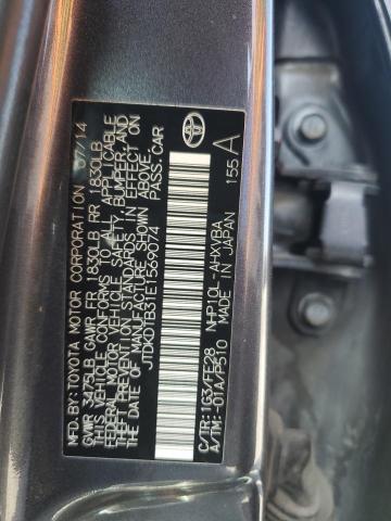 JTDKDTB31E1569074 Toyota 1nz-fxe+1lm