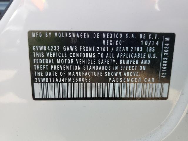 3VWB17AJ4FM356055 Volkswagen Jetta