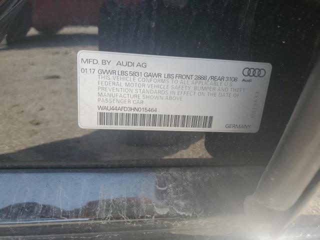 WAU44AFD3HN015464 Audi A8 L QUATT