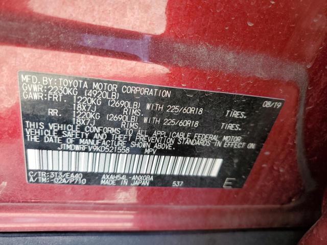 JTMDWRFV9KD521558 Toyota a25-fxz, 3nm+4nm