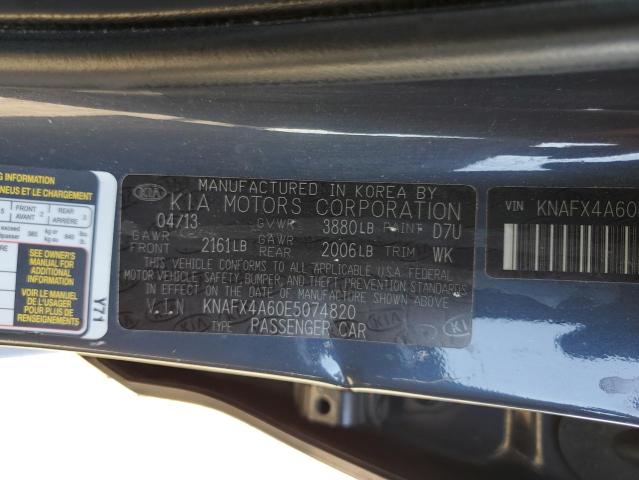 KNAFX4A60E5074820 KIA Forte
