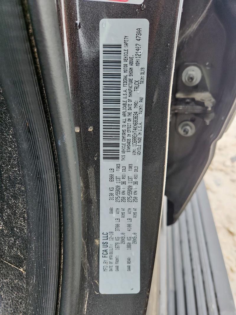 1C6RREHT4KN683634 RAM 1500