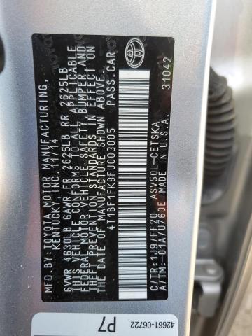 4T1BF1FK8FU003005 Toyota 2ar-fe