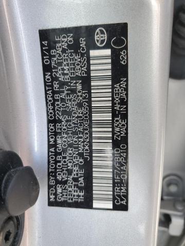 JTDKN3DUXE0359131 Toyota 2zr-fxe+3jm