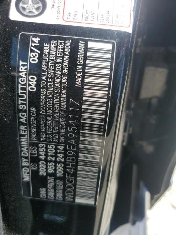 WDDGF4HB9EA954117 Mercedes-Benz 2014