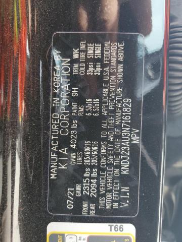 KNDJ23AU3N7161829 KIA SOUL LX