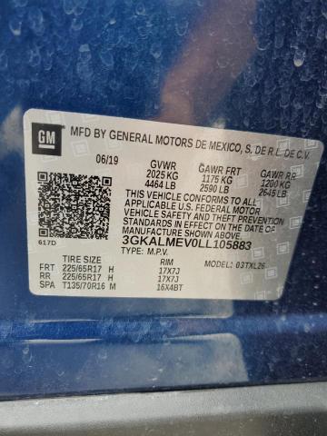 3GKALMEV0LL105883 GMC TERRAIN SL