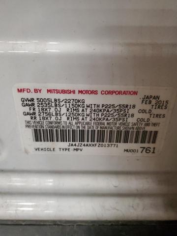 JA4JZ4AXXFZ013771 Mitsubishi Outlander
