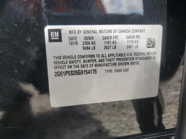 2G61P5S35G9154176 Cadillac XTS PREMIU