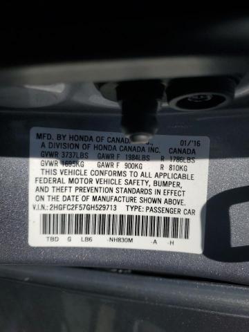 2HGFC2F57GH529713 Honda k20c2