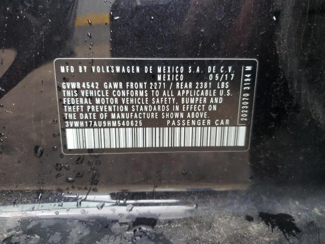 3VWH17AU9HM540625 Volkswagen 1.8 tsi