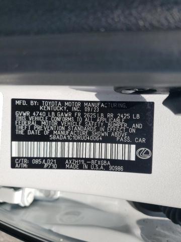 58ADA1C10RU040064 Lexus a25a-fxs, 3nm