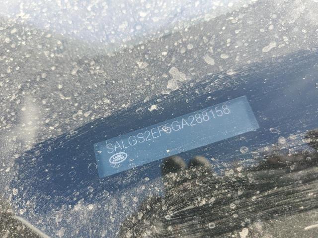 SALGS2EF5GA288158 Land Rover s/c lev2 ulev