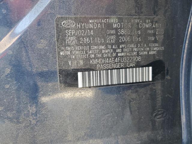 KMHDH4AE4FU322908 Hyundai dohc mpi nu