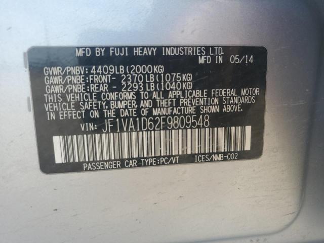 JF1VA1D62F9809548 Subaru dib turbo