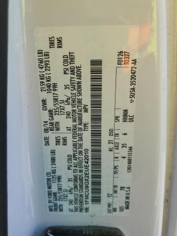 1FMCU9GX2EUE42010 Ford Escape