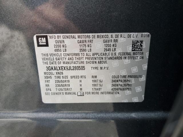 3GKALXEX9JL280505 GMC ltg - spark ignited direct injection, alum dohc, vvt, dcvcp turbo, e0-e100, alum