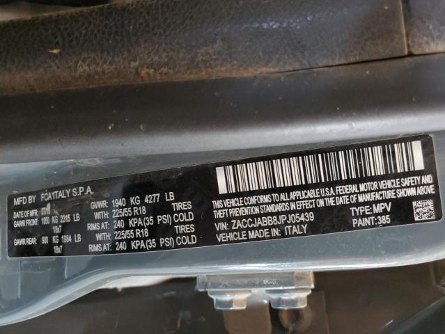 ZACCJABB8JPJ05439 Jeep Renegade