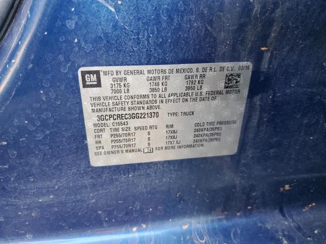 3GCPCREC3GG221370 Chevrolet Silverado