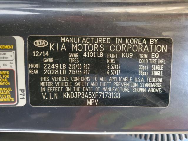 KNDJP3A5XF7173133 KIA dohc gdi nu