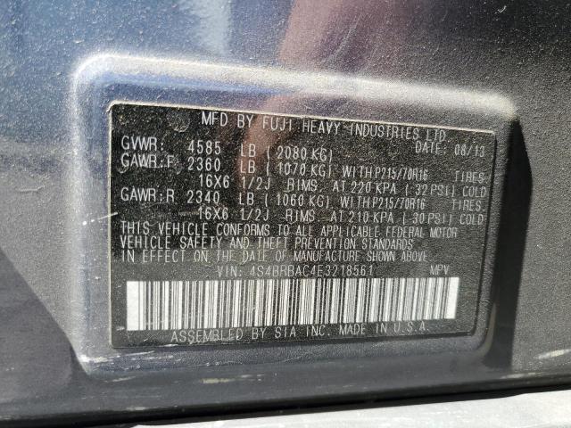 4S4BRBAC4E3218561 Subaru 2.5na u5