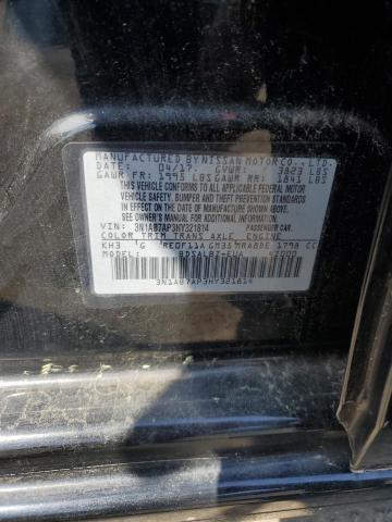 3N1AB7AP3HY321814 Nissan SENTRA S