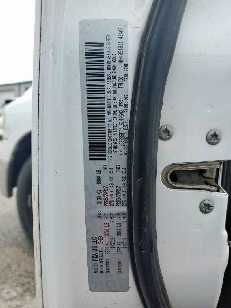 1C6RR6FT5LS147643 RAM 1500 Class