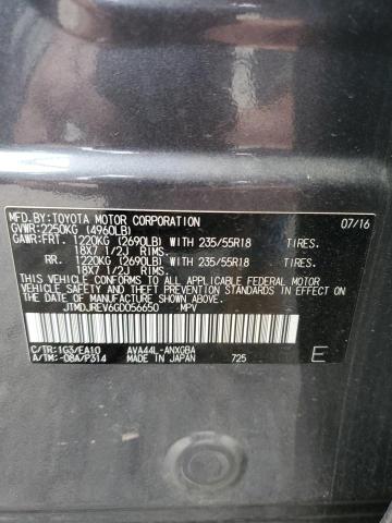 JTMDJREV6GD056650 Toyota 2ar-fxe, 2jm+2fm