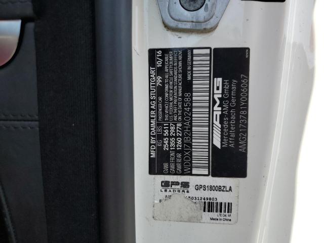WDDXJ7JB2HA024588 Mercedes-Benz 2017
