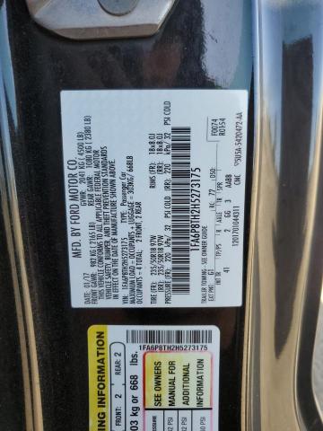 1FA6P8TH2H5273175 Ford 2.3l 4v premium fuel