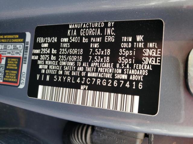 5XYRL4JC7RG267416 KIA gdi theta-iii