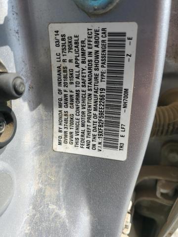 19XFB2F59EE226619 Honda r18z1