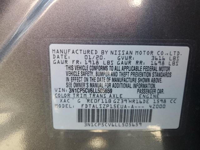 3N1CP5CV6LL505659 Nissan 2020