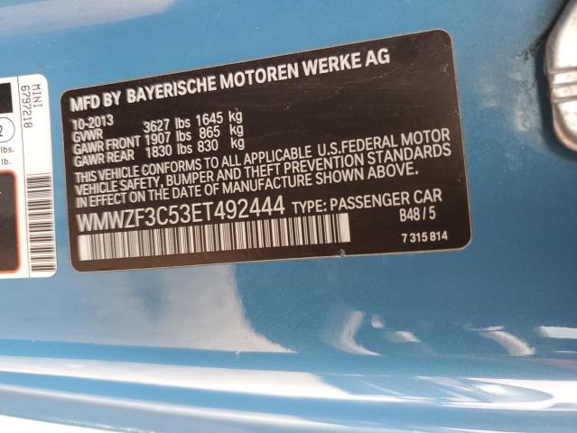 WMWZF3C53ET492444 Mini Clubman