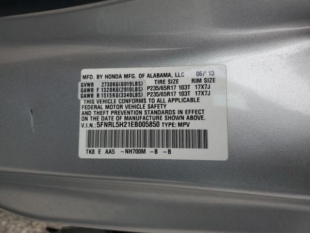 5FNRL5H21EB005850 Honda j35z8