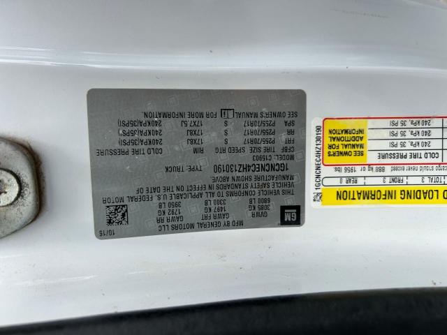 1GCNCNEC4HZ130190 Chevrolet l83 - sidi: spark ignited direct injection, vvt: variable valve timing, afm, e85 max, alum